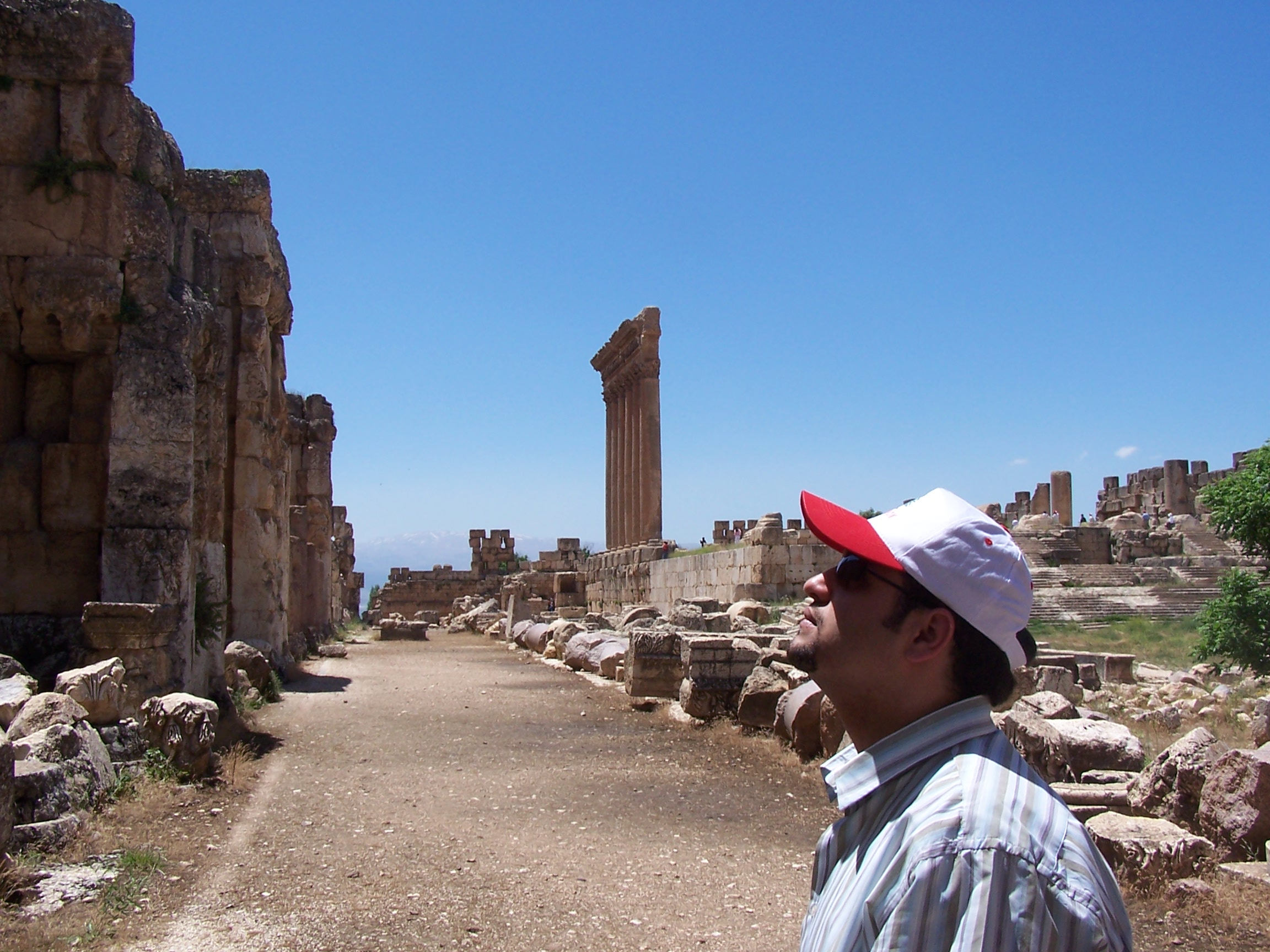 Walid at Baalbek