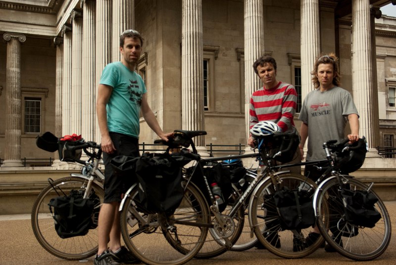 Wood boys Outside the British Museum