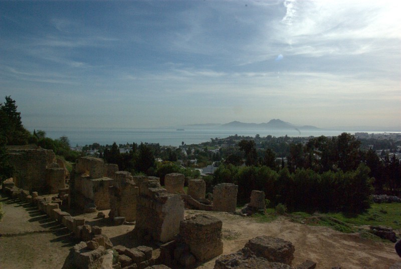 View from the Byrsa Hill over Carthage